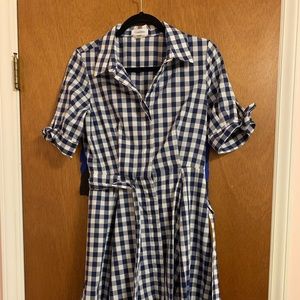 Gingham Calvin Kline dress